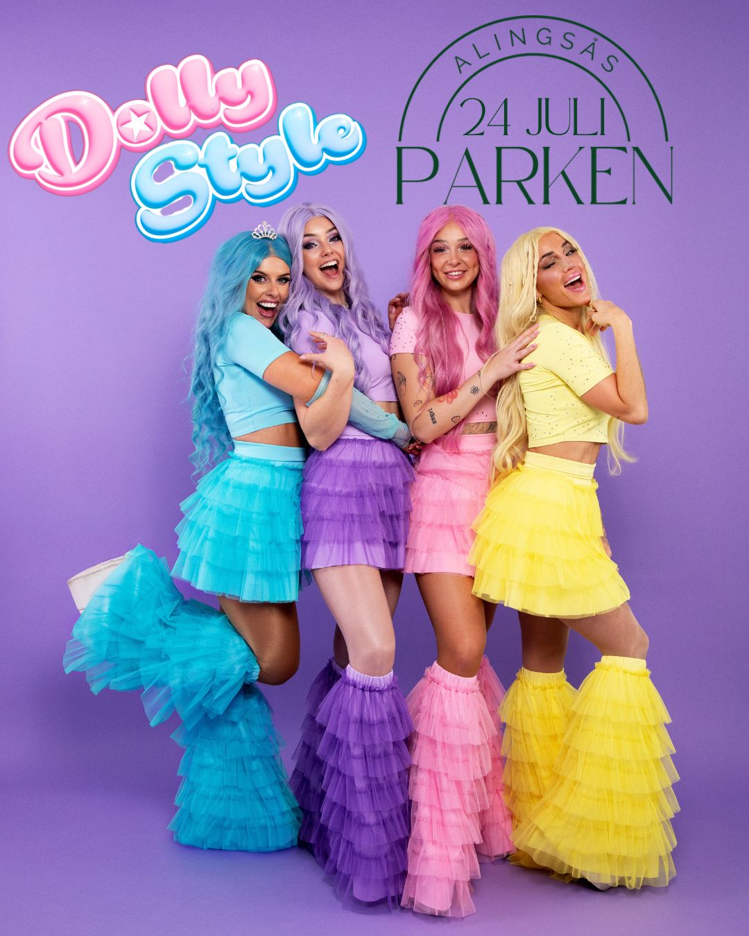 Dolly Style kommer till parken, vi ser fram emot en fest för hela familjen!